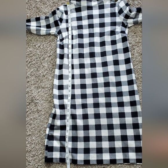 Talbots Black & White Checkered Dress - Picture 4 of 7